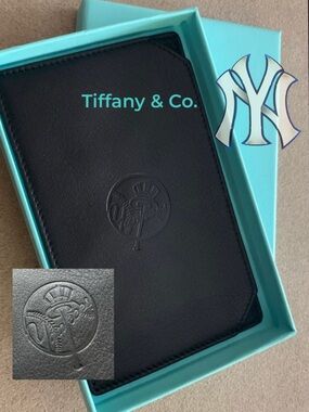 ULTRA RARE Tiffany & Co. NY Yankees baseball card